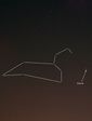 Constellation du Lion avec Saturne