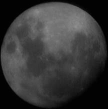 Satellitte sur la lune