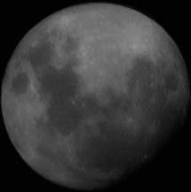 Satellitte sur la lune