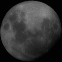 Satellitte sur la lune