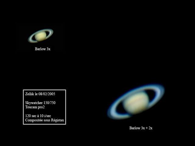 Saturne du 08/02/05