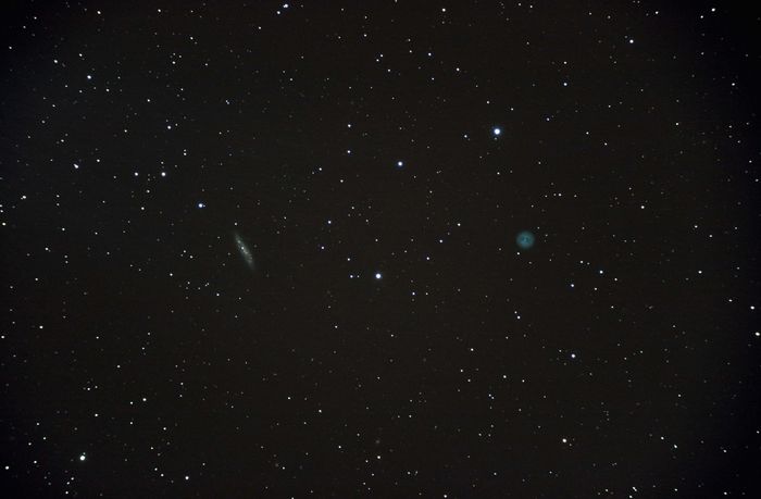 Nebuleuse du Hibou (M97) et M 108