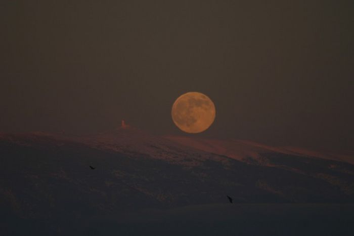 Pleine Lune et Mt Ventoux 5