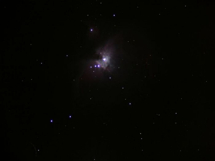 M42 en une prise sans traitement