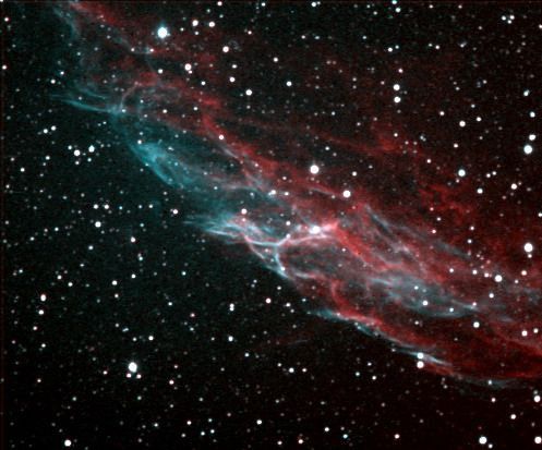 Bichromie de NGC6992