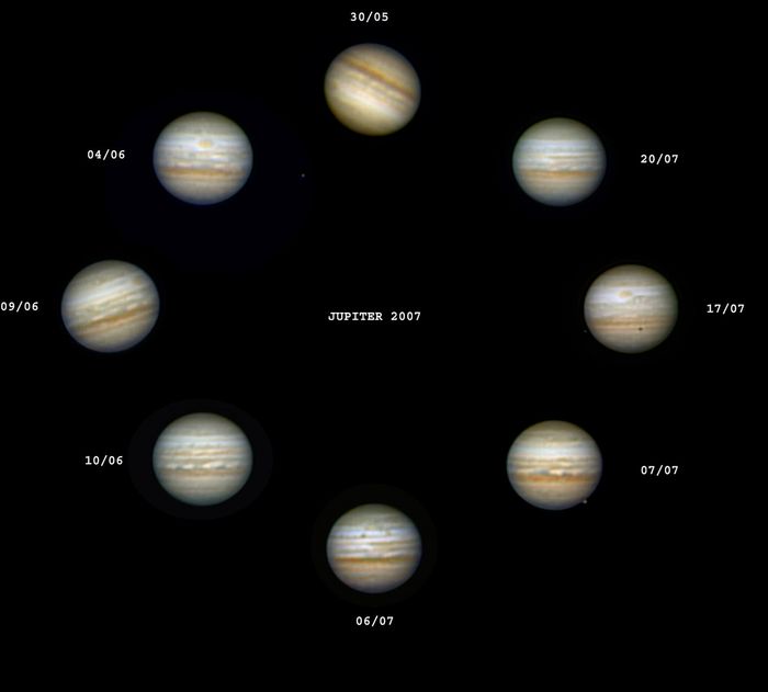 jupiter bilan 2007
