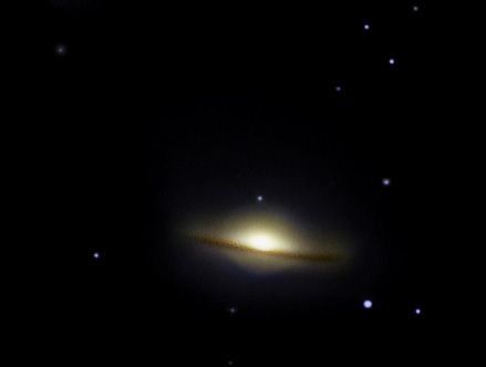 M 104 la galaxie du sombréro