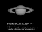 Saturne  le 13 Mars 2007