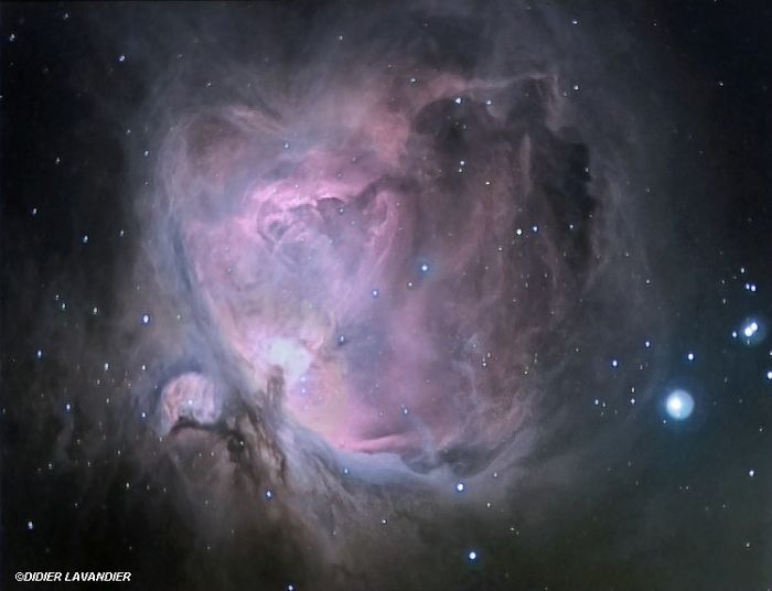 M42 - La Grande nébuleuse d'Orion à TV60