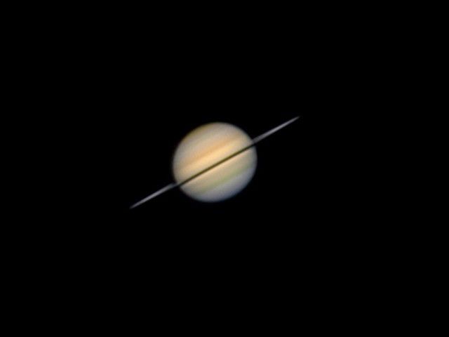 saturne janvier 2009 le 27  C8 203mm