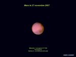 Mars le 27 novembre 2007