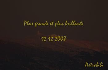 Pleine Lune et Mt Ventoux animation