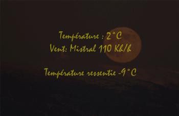 Pleine Lune et Mt Ventoux animation