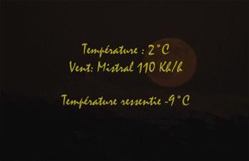 Pleine Lune et Mt Ventoux animation