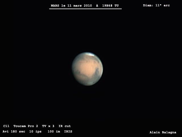 MARS 11 MARS 2010