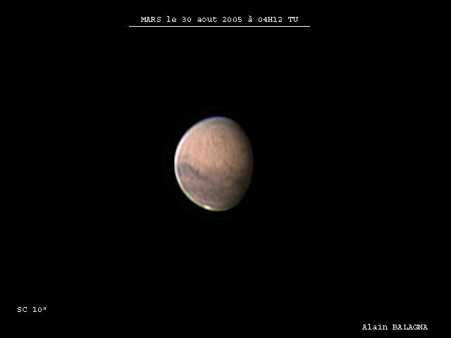 MARS 30 aout 2005