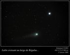 Lulin croisant au large de Régulus