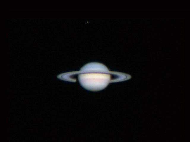 Saturne et Titan le 26 avril 2008
