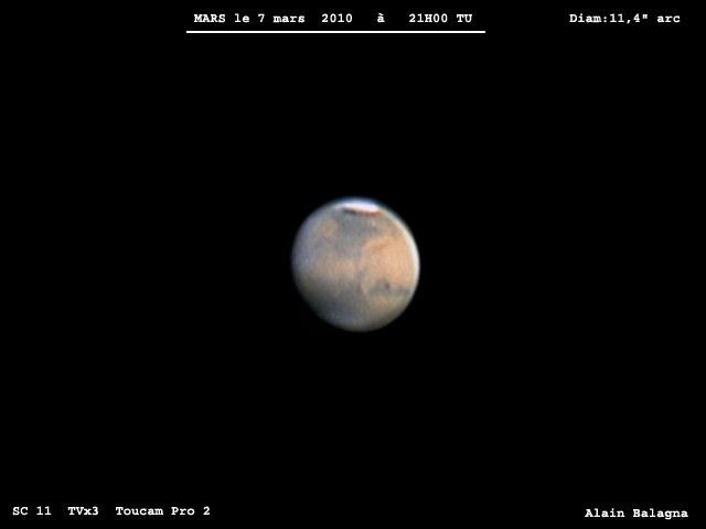 MARS 7 mars 2010