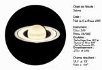 Dessin de Saturne en couleurs