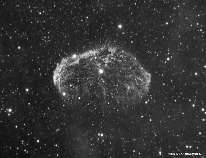 NGC 6888 - la nébuleuse du Croissant