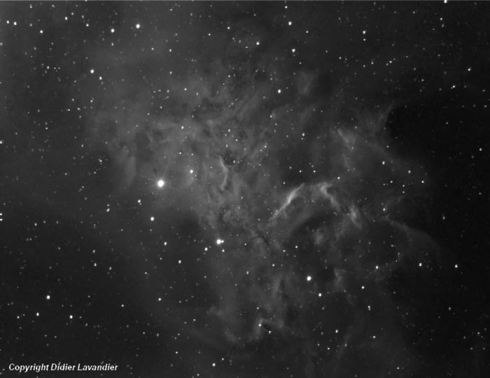 La Nébuleuse Flamboyante - IC 405