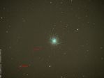 M13 + 2 petites galaxies