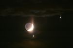 Triple colonne lumineuse!