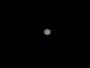 Jupiter et 3 satelites avec l ombre de Ganymede