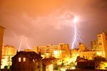 Orage sur Grenoble