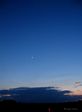Alignement Vénus-Lune-Mercure