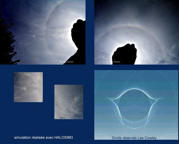 Halo et arcs de Lowitz 01 16 Août 2003
