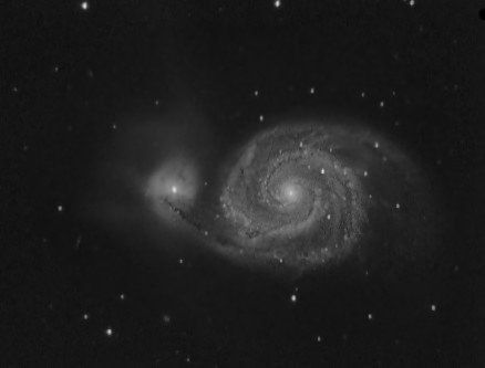 M51 - La galaxie du tourbillon (adoucie)