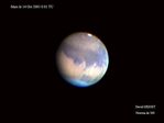 Mars 14 oct 2005 au dessus de la brume de la Saone