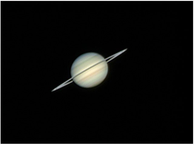 saturne 16 mars 2009  V2   C8 203mm