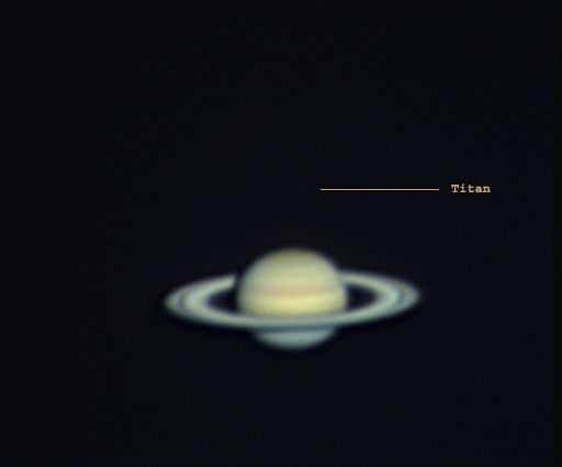 saturne 16oct06 et Titan