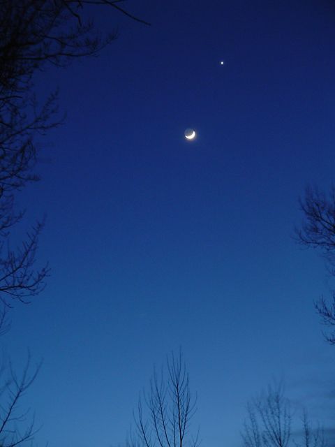 conjonction lune-venus