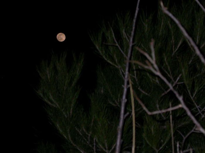 Lever de Lune sur Aix-en-Provence