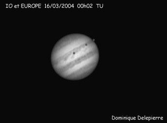 PASSAGE DE IO ET EUROPE