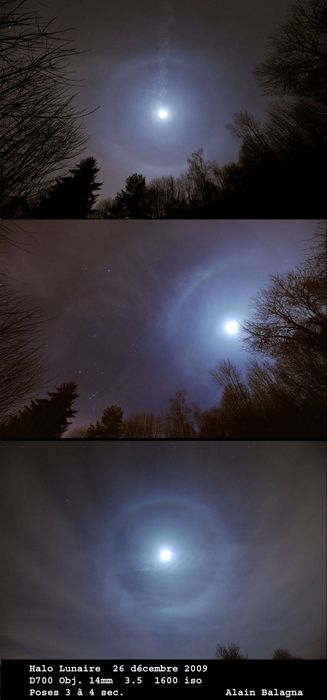 halo lunaire