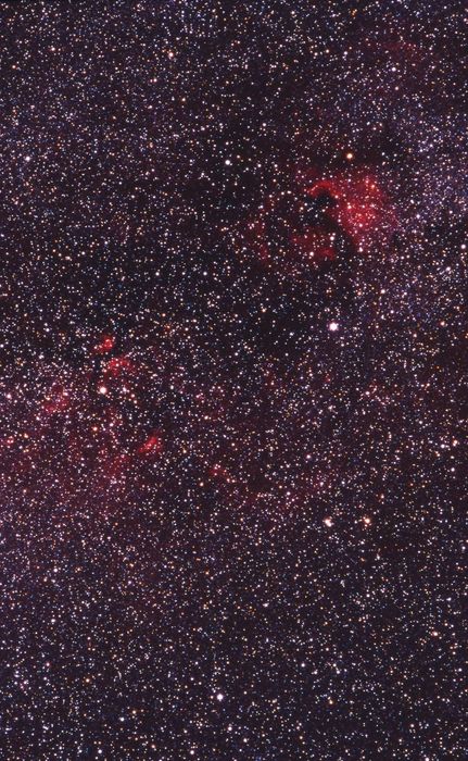 Champs autour de NGC 7000