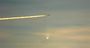 Comete McNaught et avion