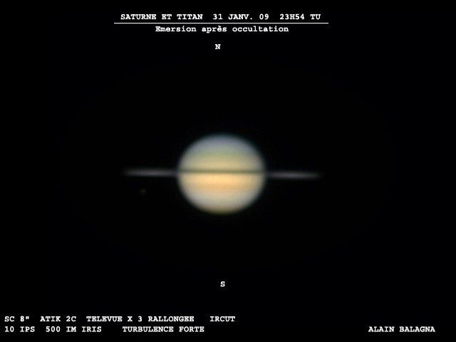 Saturne et Titan   31janv 09