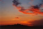 Coucher de Soleil sur le moulin de Verzenay