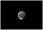 Mars avec une barlow 3x le 17/07/2003