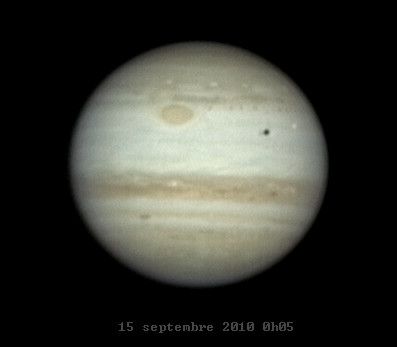 Jupiter septembre 2010 