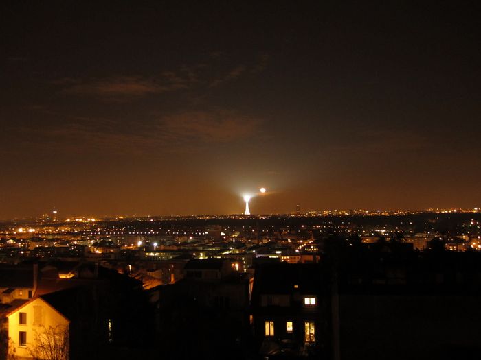 Super Lune sur Paris
