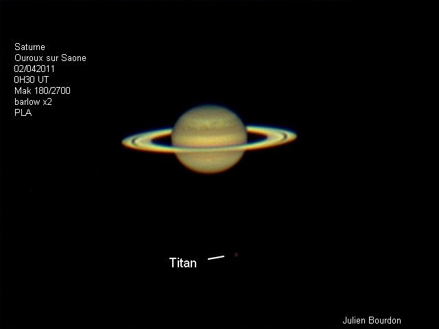 Saturne au mak 180