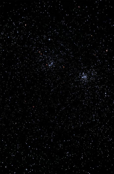 NGC 869 NGC 884 depuis Paris